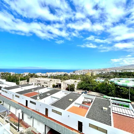 Apartment With Beautiful View, Wifi, Pool, Tenerife South *